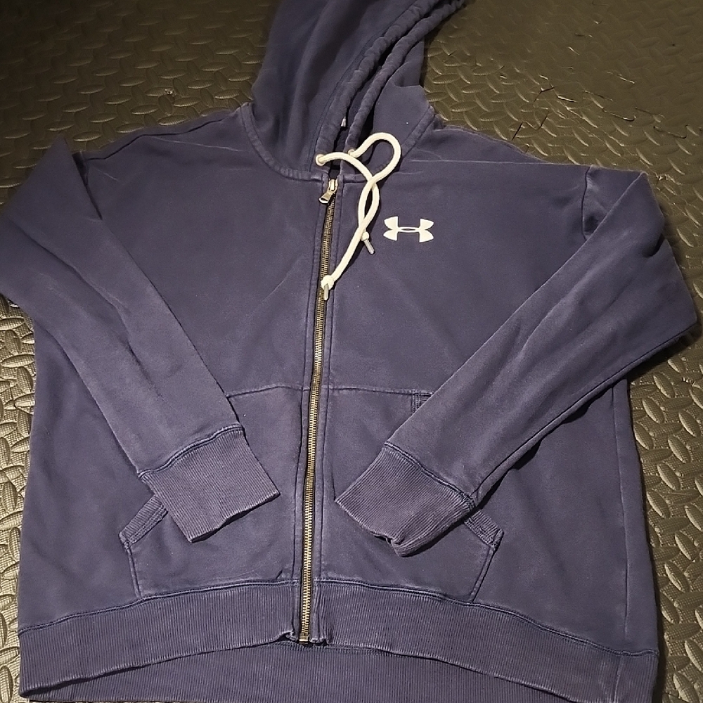 Under Armour Dark Blue Full-Zip Hoodie